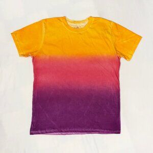 Mokuyobi tie-dye sunset t-shirt size unisex Medium